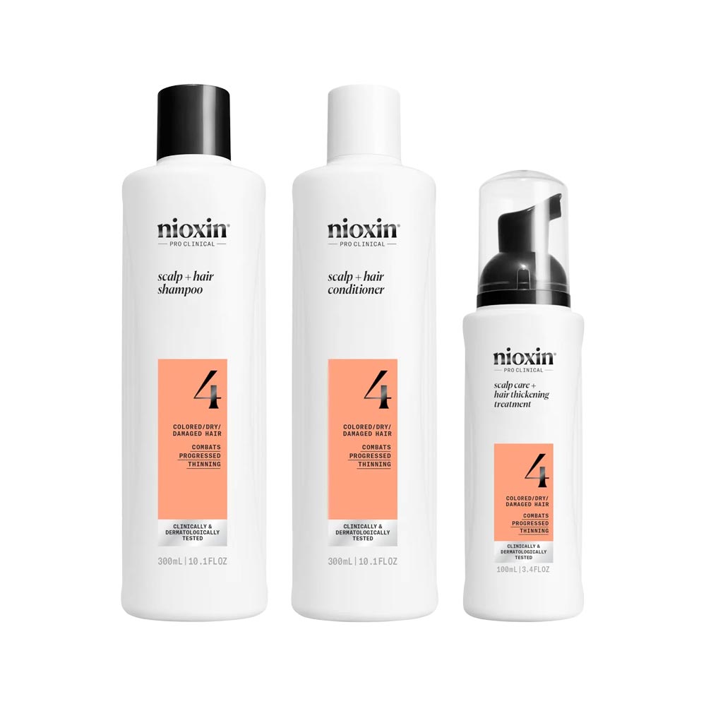 Nioxin System 4 Kit oheneville hiuksille