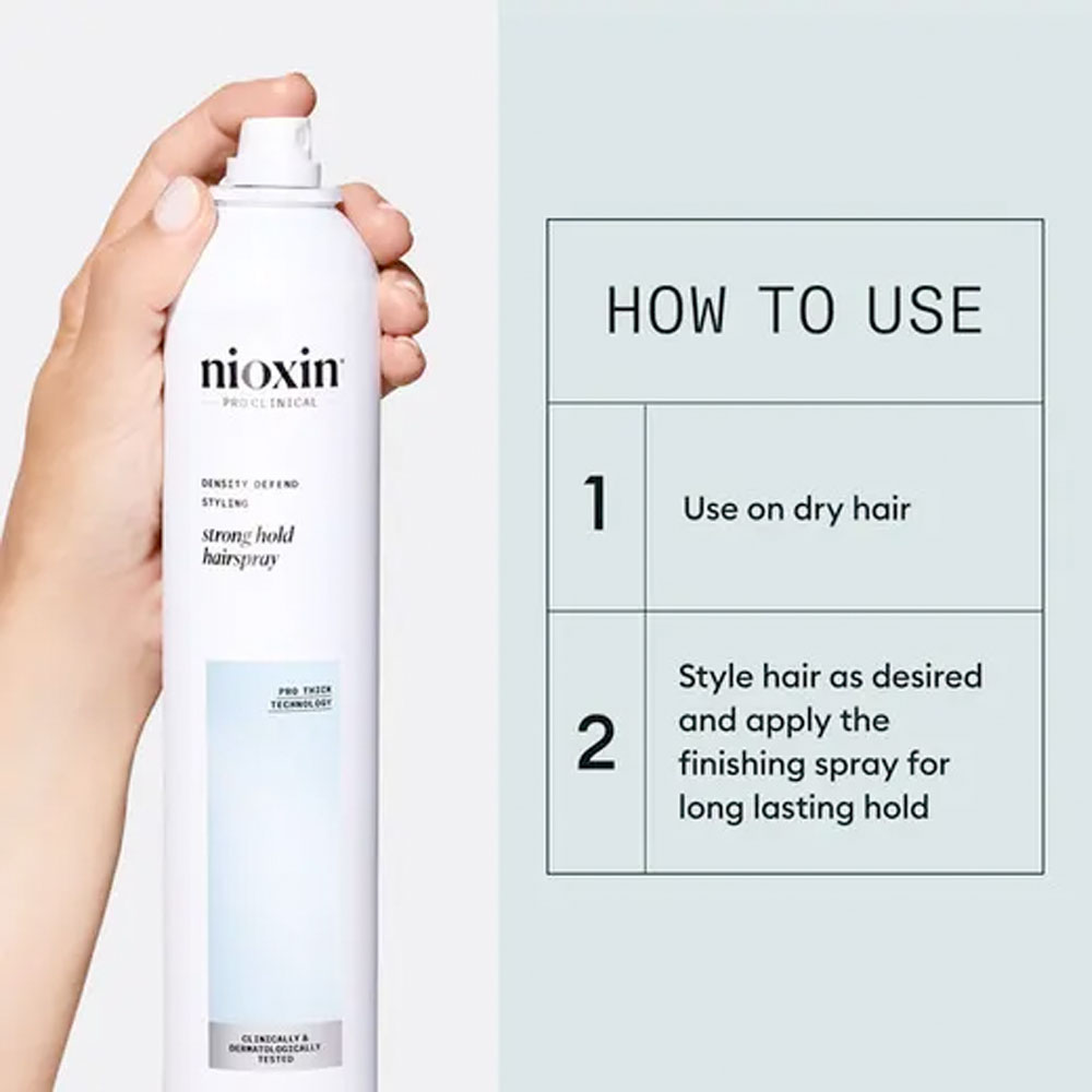 Nioxin Strong Hold Hairspray 300ml